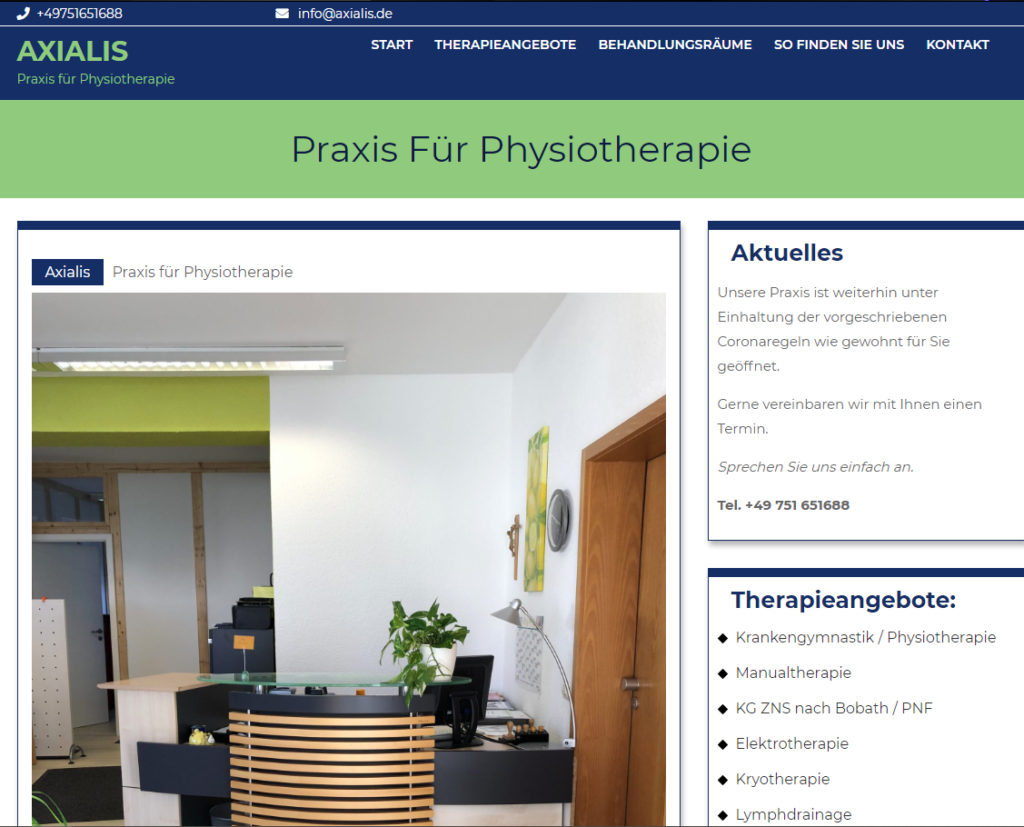 Praxis Für Physiotherapie